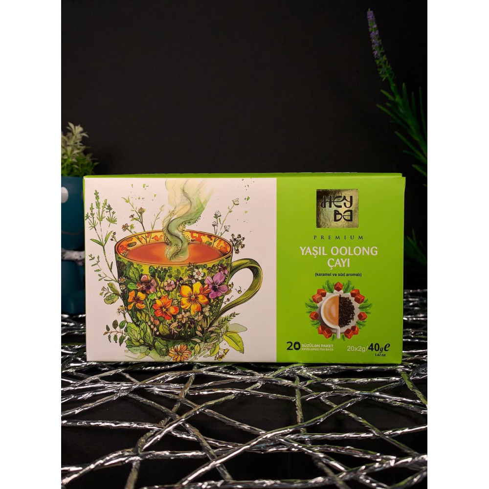 Yaşıl Oolong paket çayı