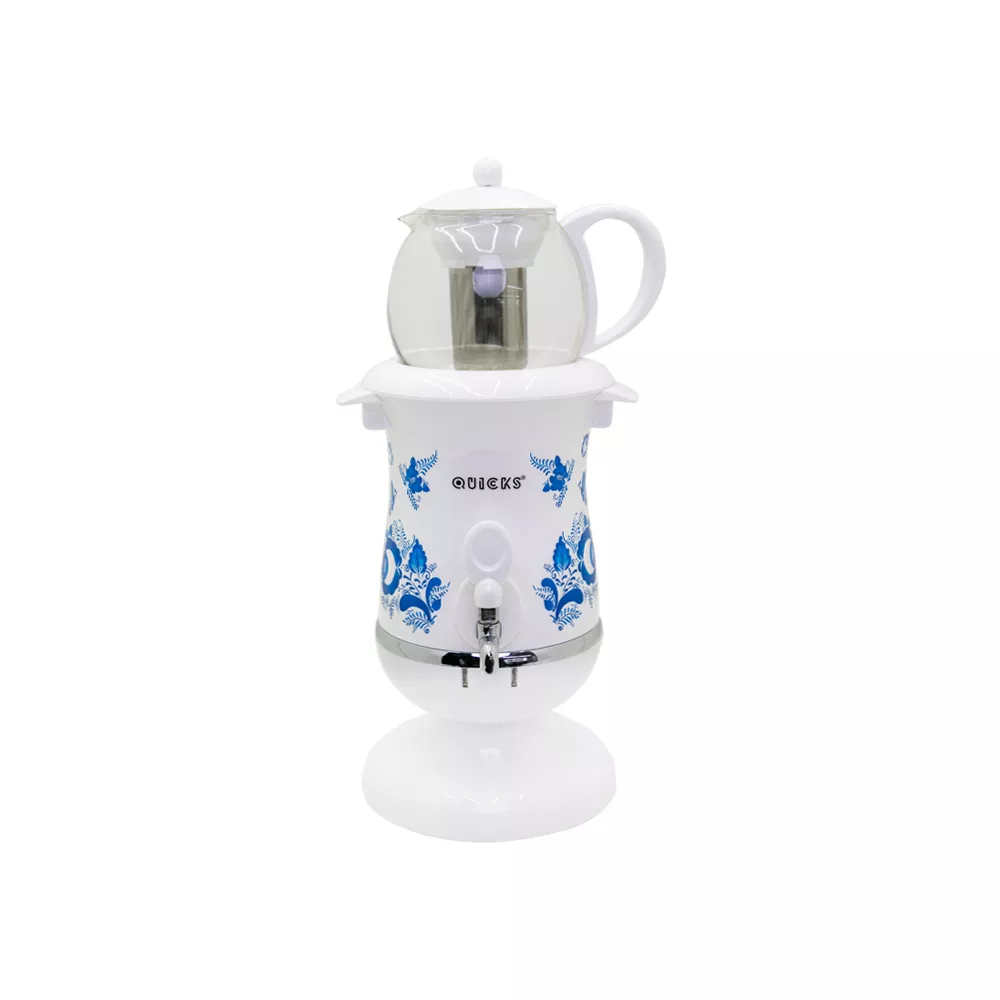 Samovar Q-6455 1800W (2.5 L+!.2 L) ağ