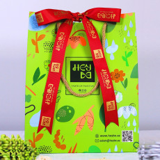 İpli çanta yaşıl rəngli