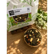 Yaşıl Oolonq çayı ( badam və şaftalı əlavəli) 500 qr